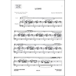 Saudades Do Brazil N 1 Leme Violon-Piano (Levy)